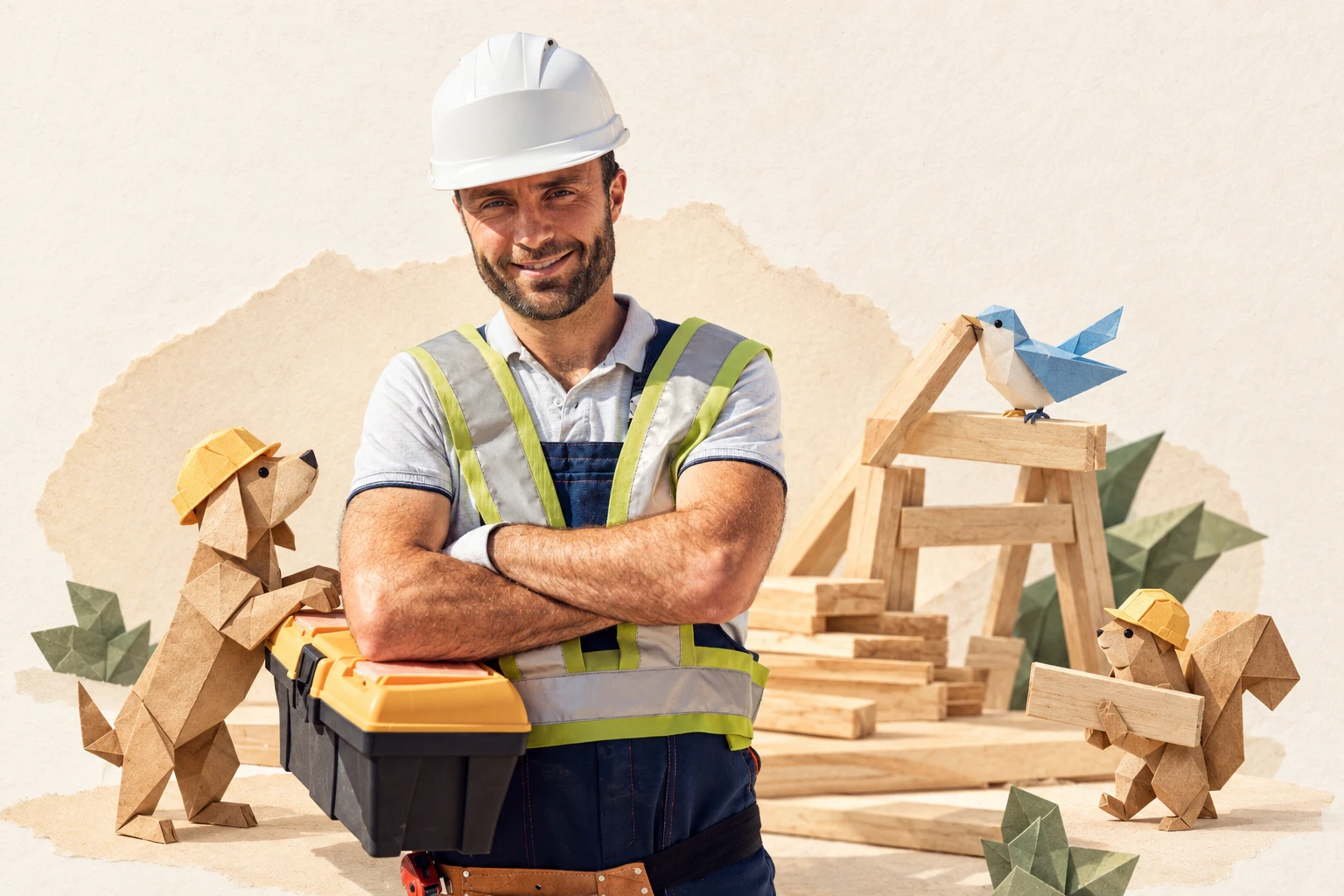Field Services workplace illustration