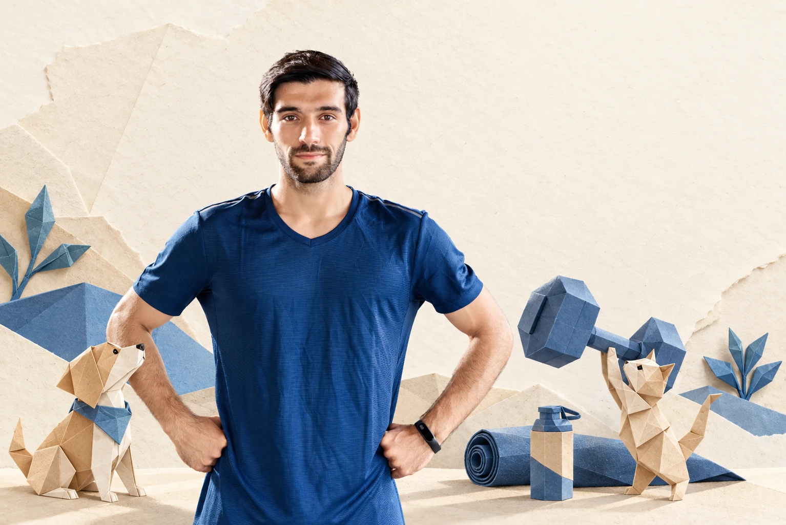 Gyms & Studio workplace illustration